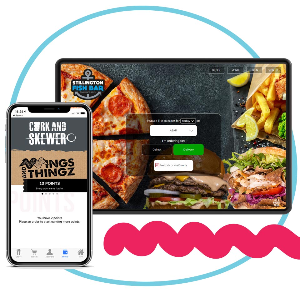 Accept takeaway orders through your own website!