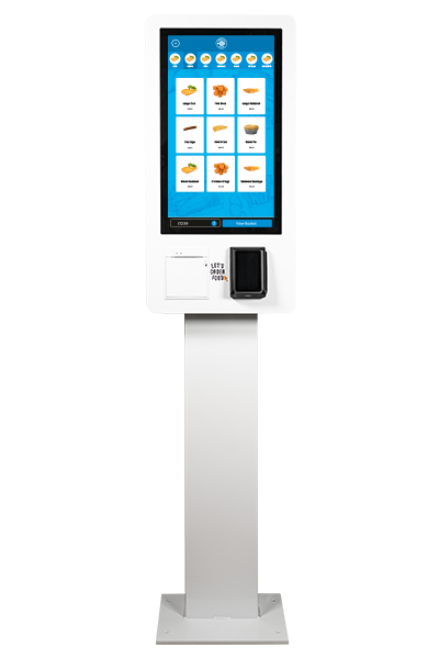 Floor Standing Kiosk Ordering System from Integer Lets Order Food